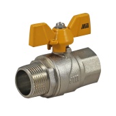 картинка Кран для газа   3/4г/ш р-ка Millennium от магазина San-House.ru