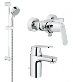 картинка Душевой комплект 3 в1 Grohe Cosmopolitan от магазина San-House.ru
