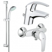 картинка Душевой комплект 3 в1 Grohe Eurosmart от магазина San-House.ru