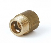 картинка Удлинительная гайка 1/2" х 30 мм, латунь, Sobime от магазина San-House.ru