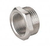картинка Футорка 3/4" х 1/2", никель, Sobime от магазина San-House.ru